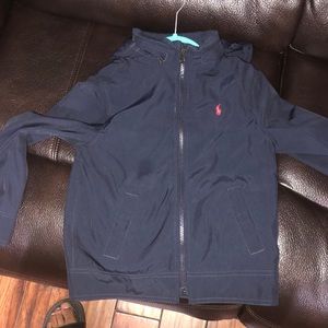 Polo jacket boys size 6 few times worn